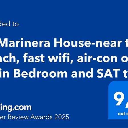 La Marinera House-near The Beach, Fast Wifi, Air-con On Main Bedroom And Sat Tv Holiday home